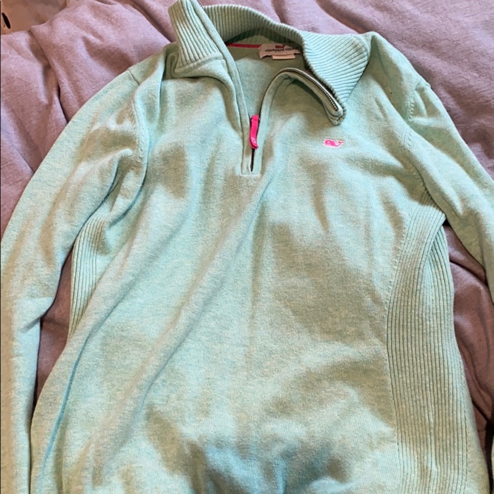 vineyard vines quarter zip